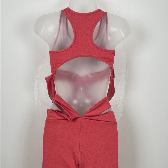 Body NV Cut-Out Workout Yoga Stretch Women S Activewear 2 Piece Legging Top Set - Picture 6 of 9